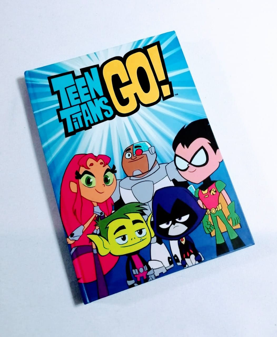 Agenda-Teen Titans Go! Hoja Blanca
