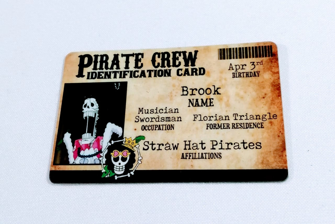 Carnet-One Peace Brook