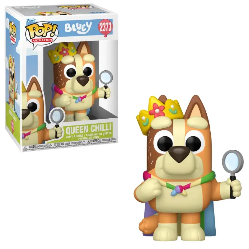 Funko - Queen Chilli Bluey — Figura Animada Disney