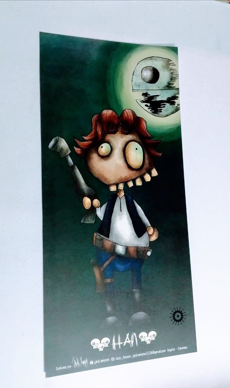 Afiche Pequeño-HanSolo