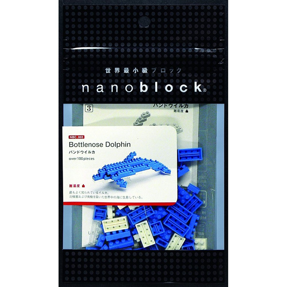Armables Nanoblock - Delfin nariz de botella ch