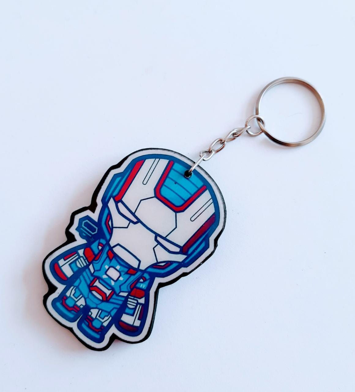 Llavero Madera - Iron Patriot