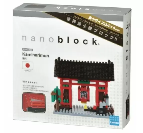 Armables Nanoblock - La puerta Kaminarimon Japon ch