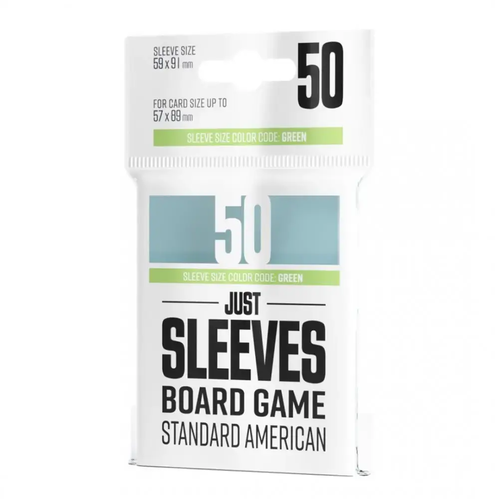 Juego de Mesa Accesorios - Fundas Just Sleeves Standard American (50)ch