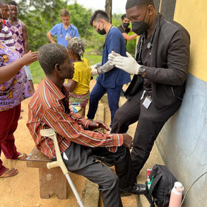 Ghana out reach with local medical providers
