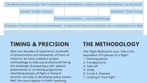 How to prepare and give a presentation using The Flight Method?