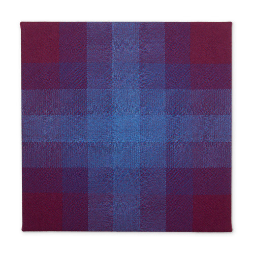 Gradient Cross no. 2 | Textile Art | CARSON CONVERSE studio