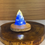 Miniature : Petit sapin de Noël bleu illuminé / Small illuminated blue Christmas tree