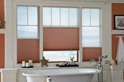 Parasol Cellular Shades with Duolite