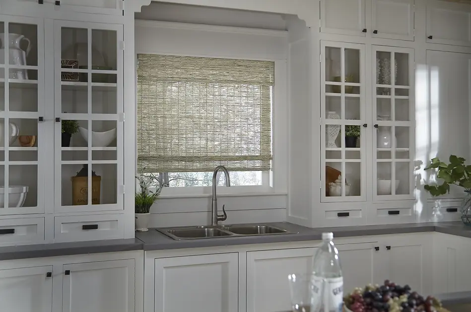 Manh Truc woven wood shade