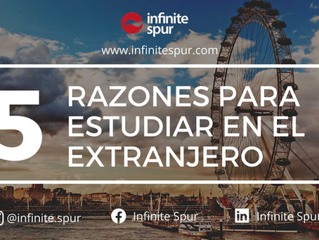 5 Razones para estudiar en el extranjero. Ventajas de la educación internacional.