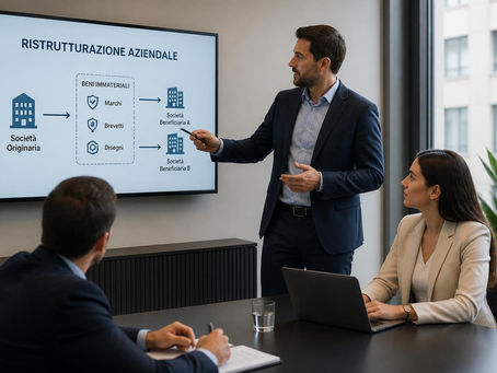 Scissione Societaria e Trasferimento Asset IP