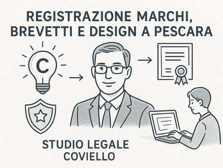 Registrazione marchi, brevetti e design a Pescara: Coviello