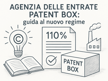 Agenzia delle entrate patent box: guida al nuovo regime