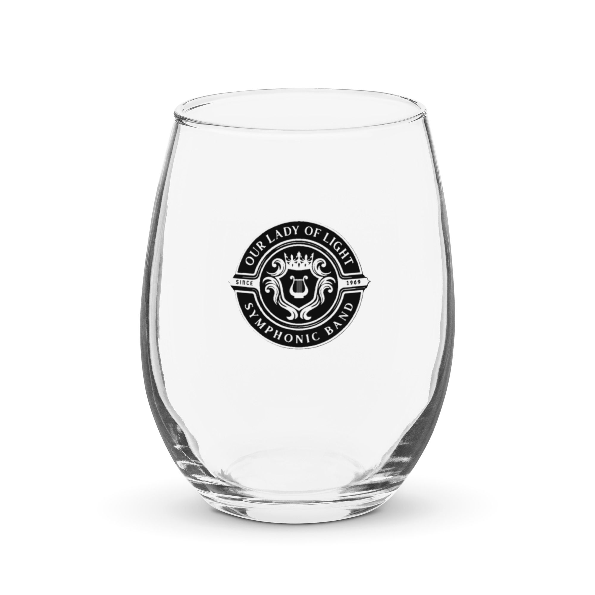 Taça de vinho sem haste