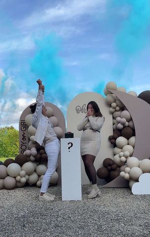 Gender Reveal dans les nuages