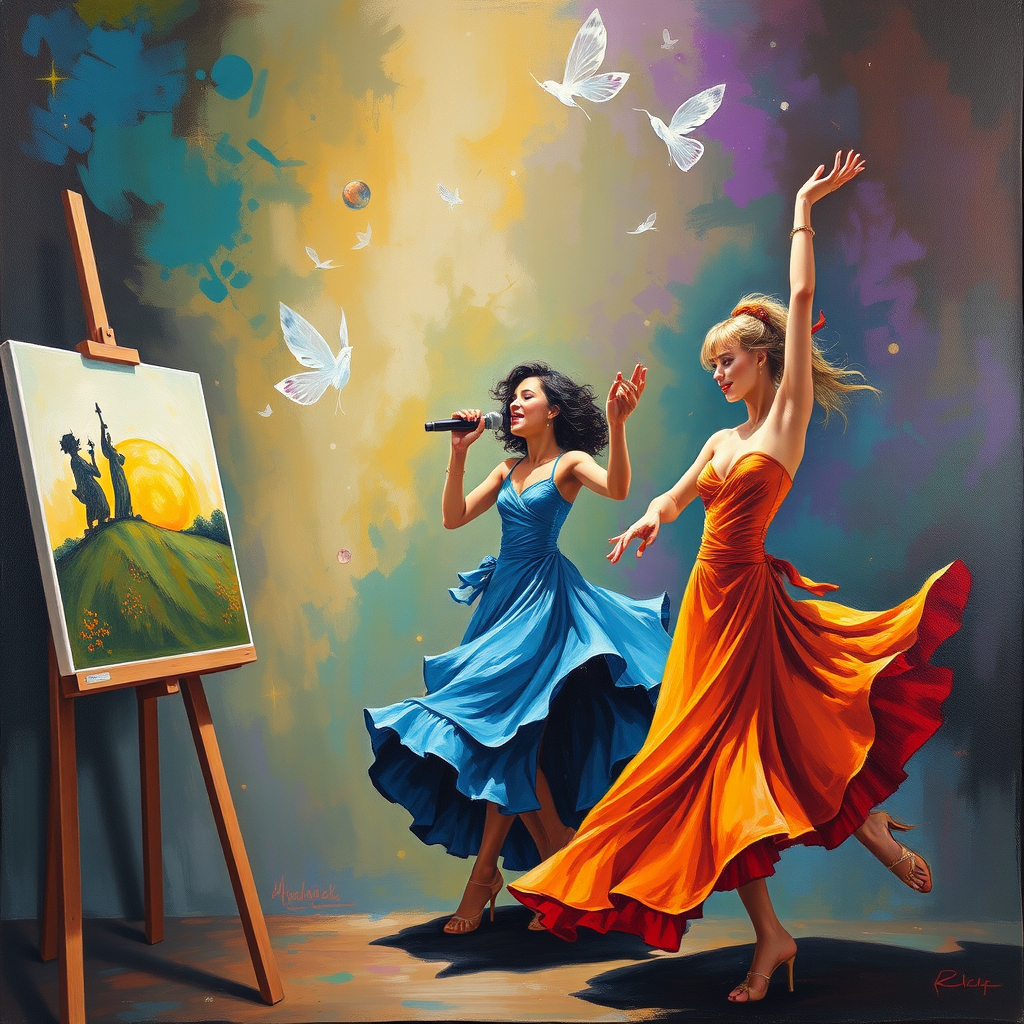 a painter, a singer, a dancer, all together.jpg