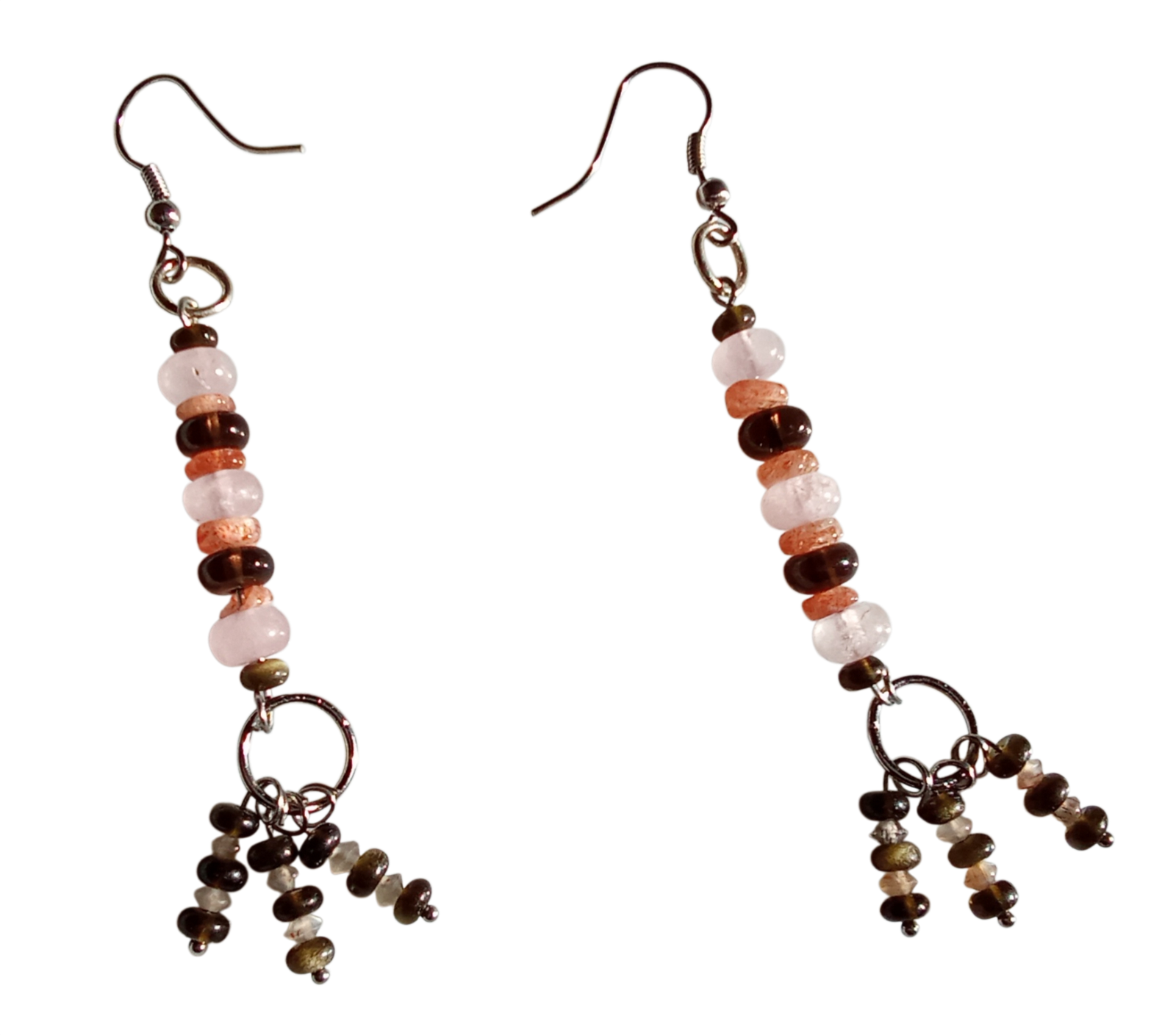 Boucles d'oreilles Capricorne Réalisation