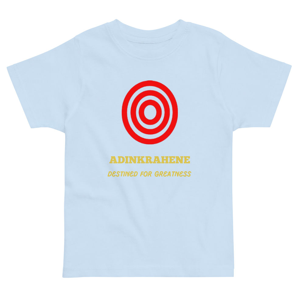 Thumbnail: ADINKRAHENE Toddler Jersey Tee - Cherry Red