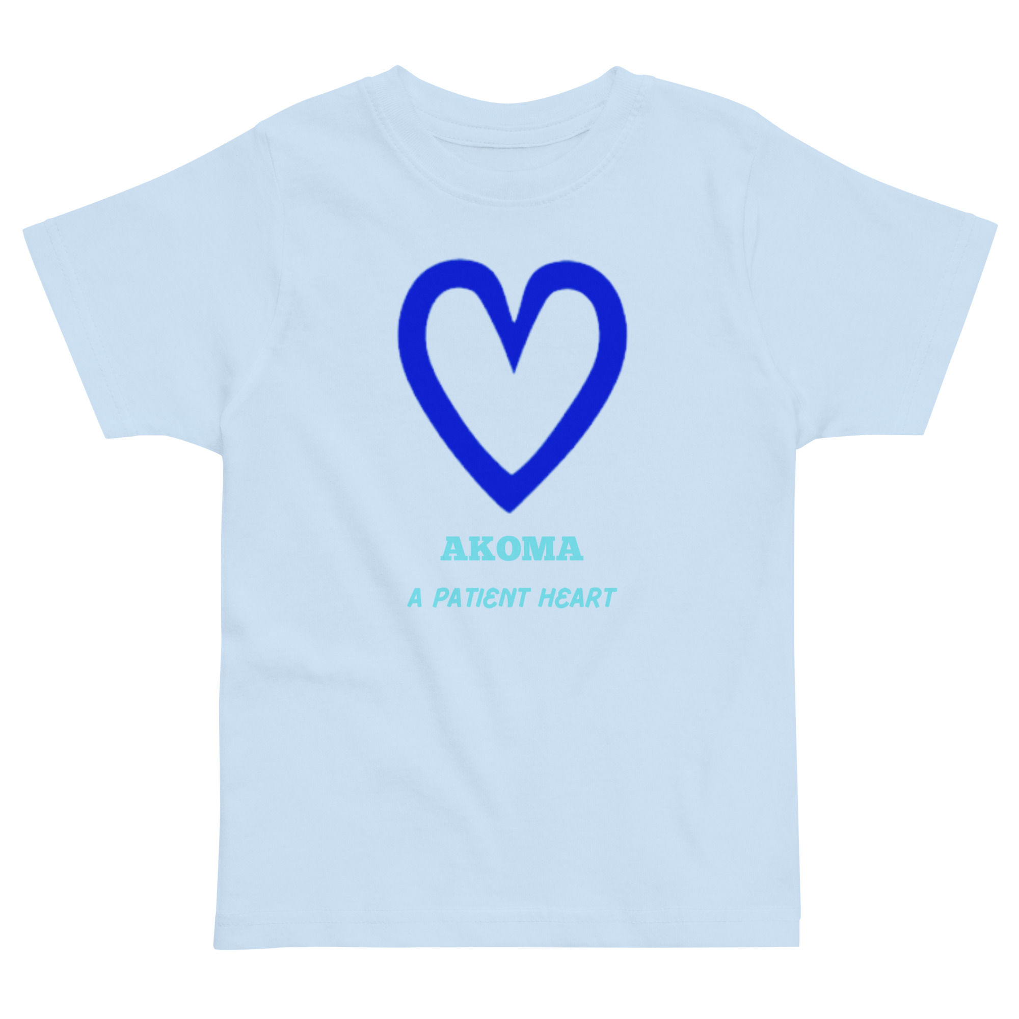 AKOMA toddler jersey tee - Ultramarine Blue