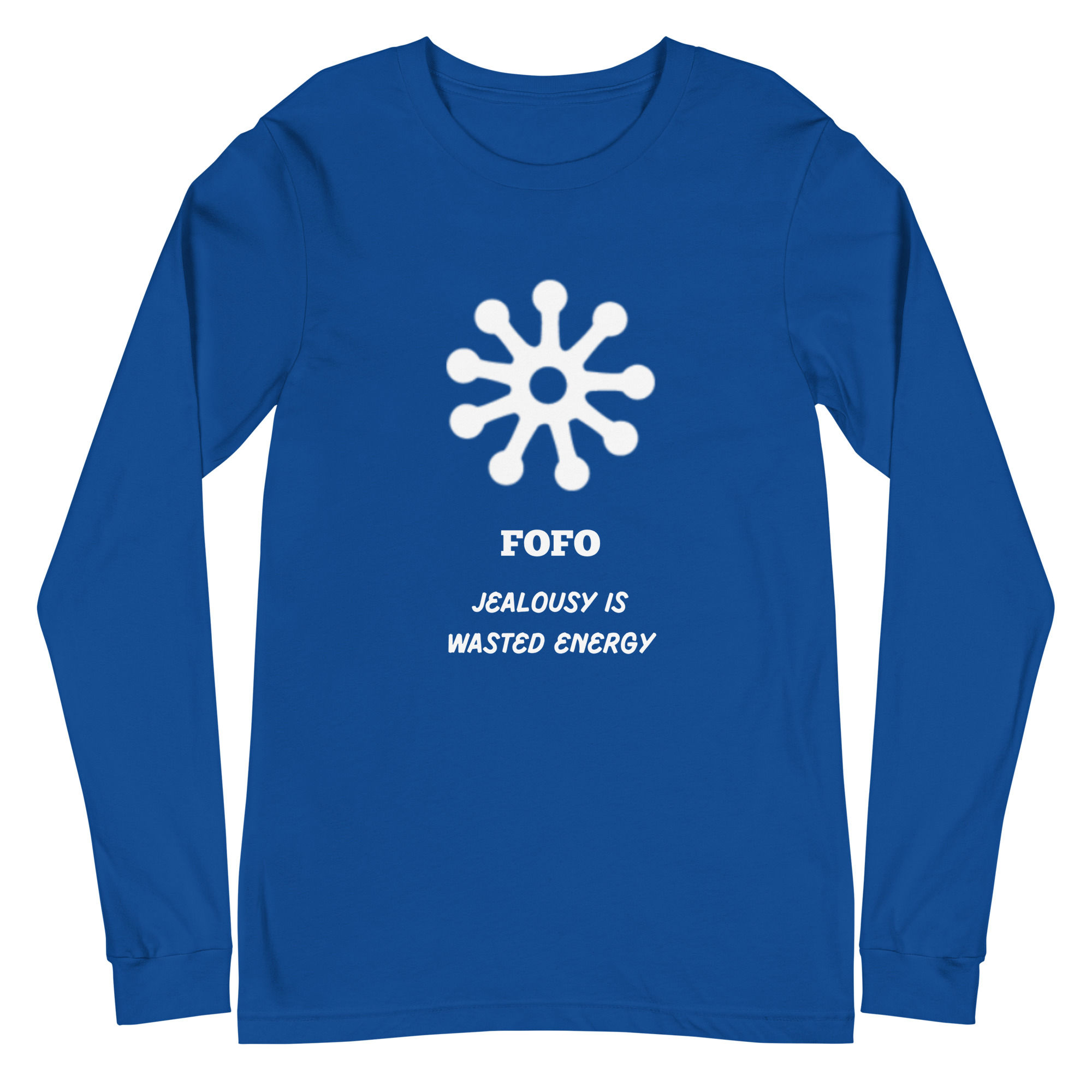 FOFO Men's Long Sleeve Tee - White