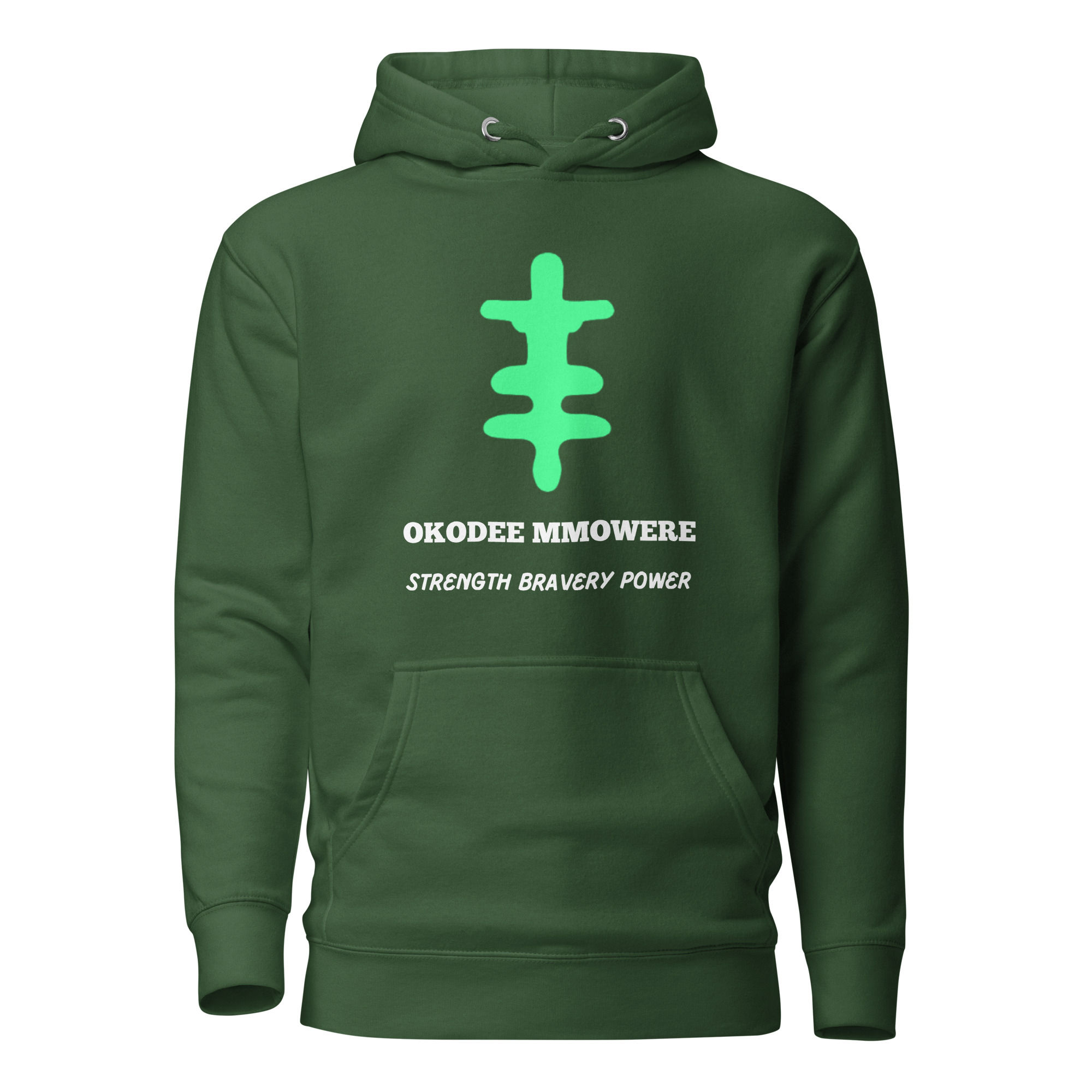 OKODEE MMOWERE Men's Hoodie - Lime