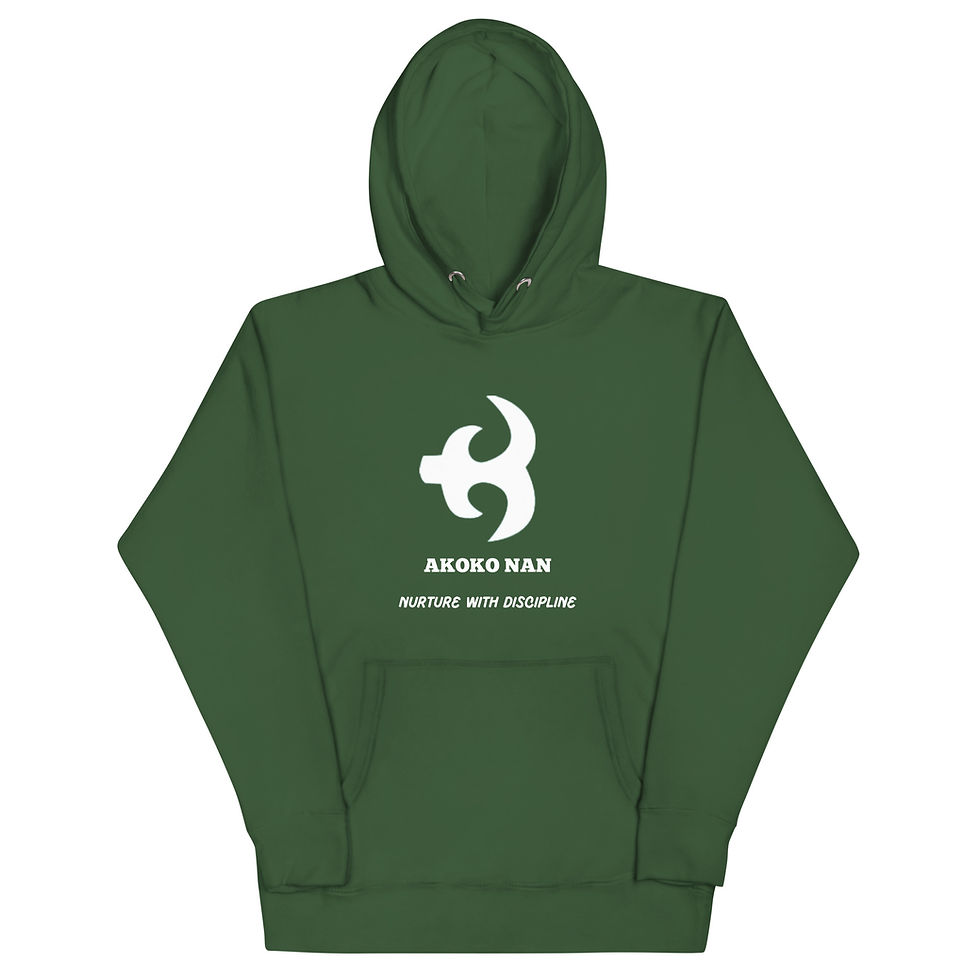 Thumbnail: AKOKO NAN Men's Hoodie - White