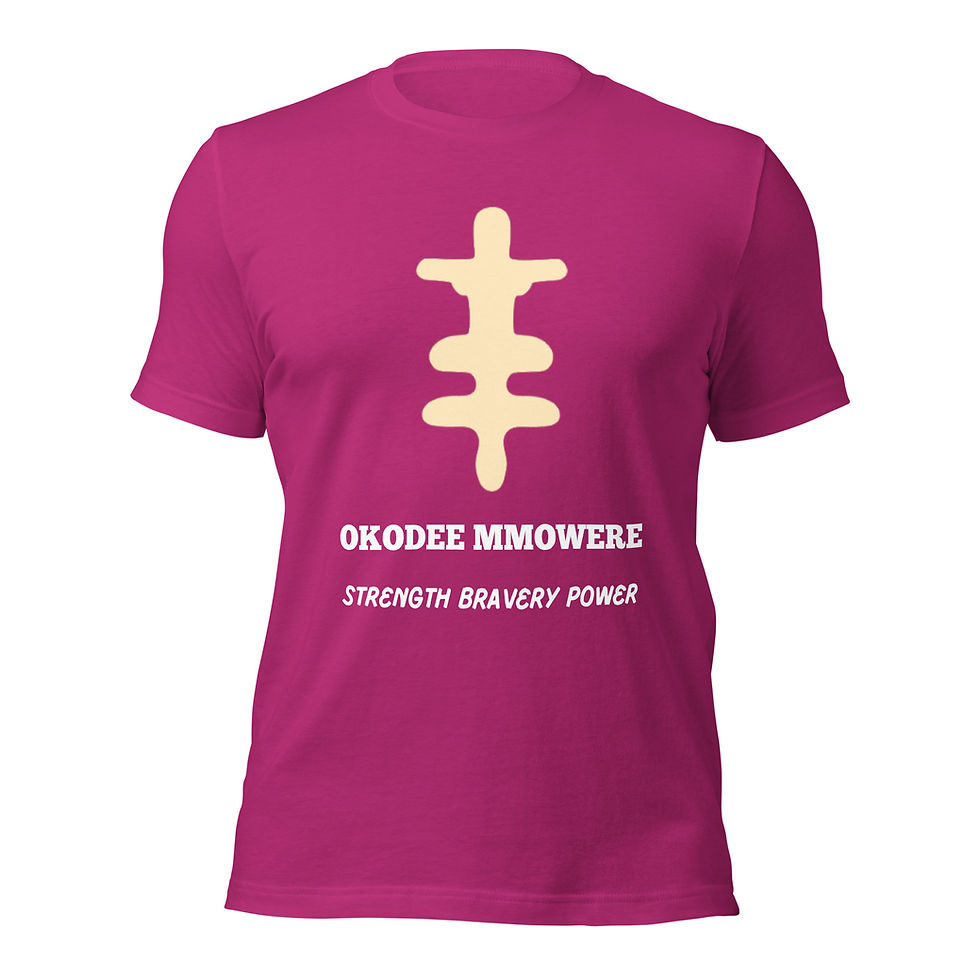 Thumbnail: OKODEE MMOWERE Men's T-shirt - Tan