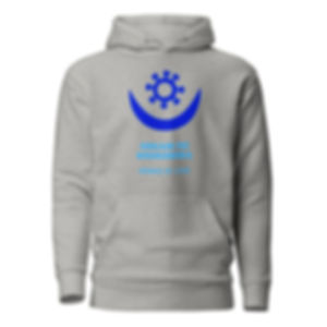 OSRAM NE NSOROMMA Men's Hoodie - Blue