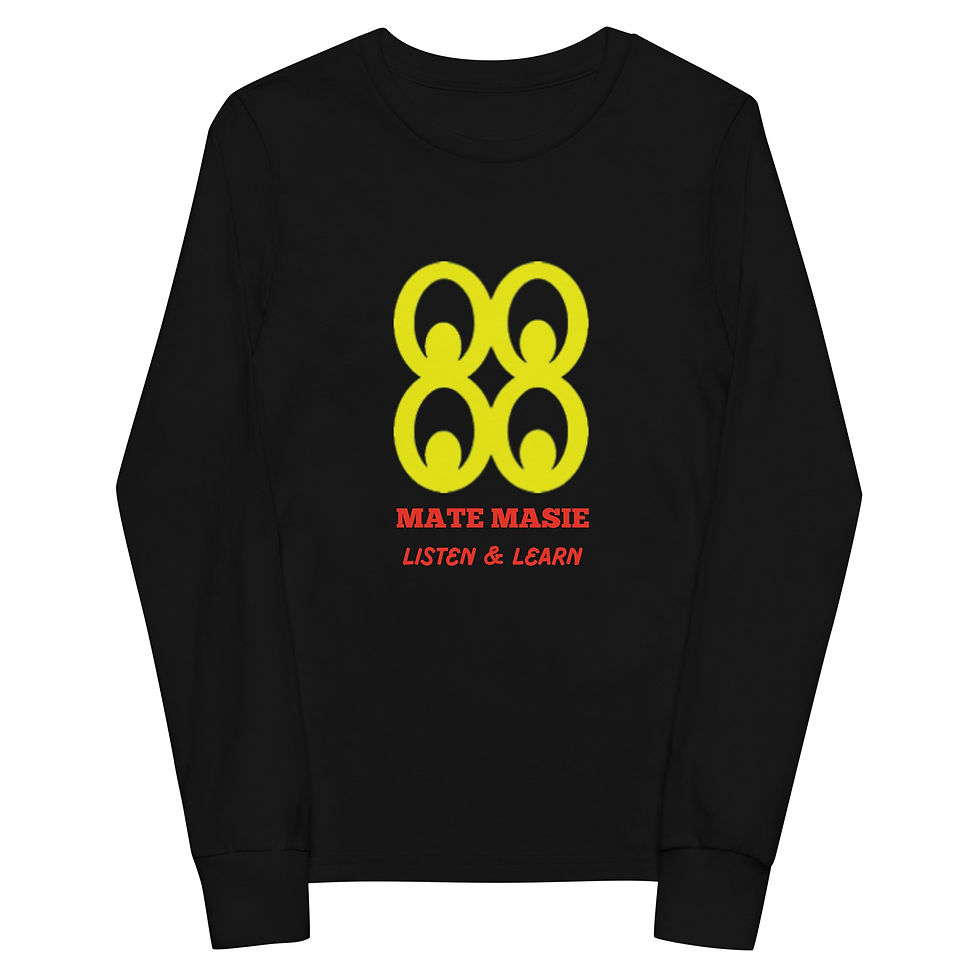 Thumbnail: MATE MASIE Kids long sleeve tee - Yellow