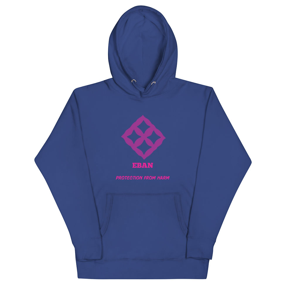 Thumbnail: EBAN Men's Hoodie - Purple