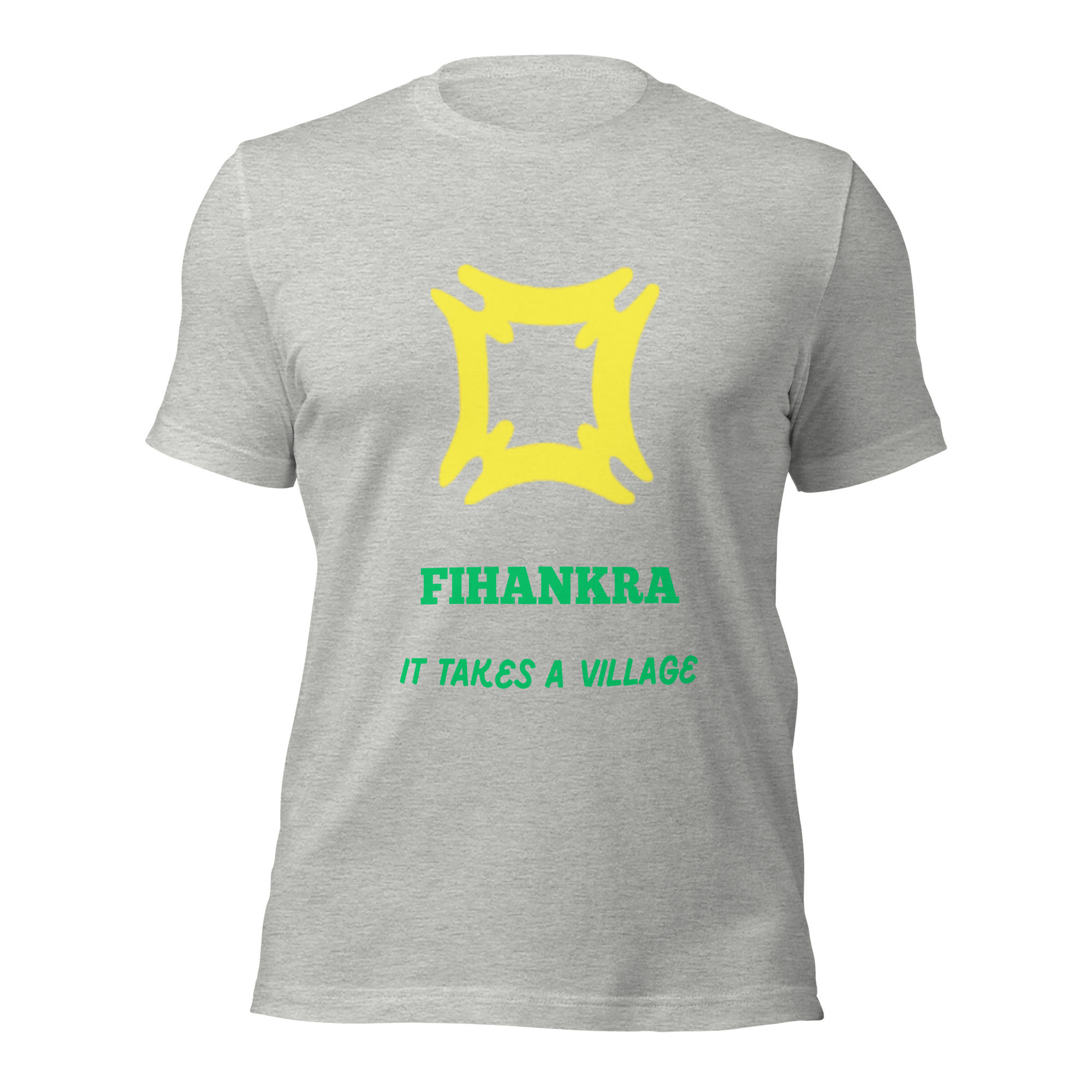 FIHANKRA Men's T-shirt - Yellow