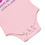 Thumbnail: MATE MASIE Baby Short Sleeve Onesie - Hot Pink