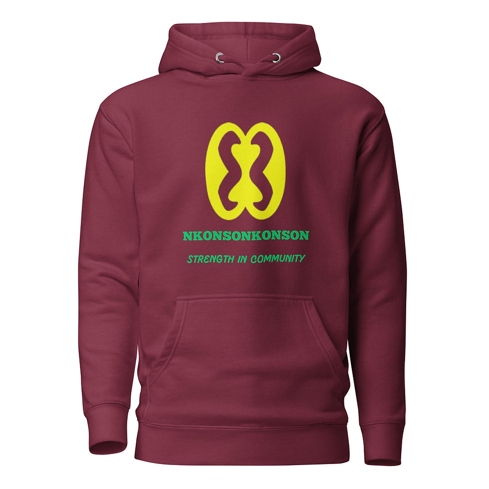 Thumbnail: NKONSONKONSON Men's Hoodie - Yellow