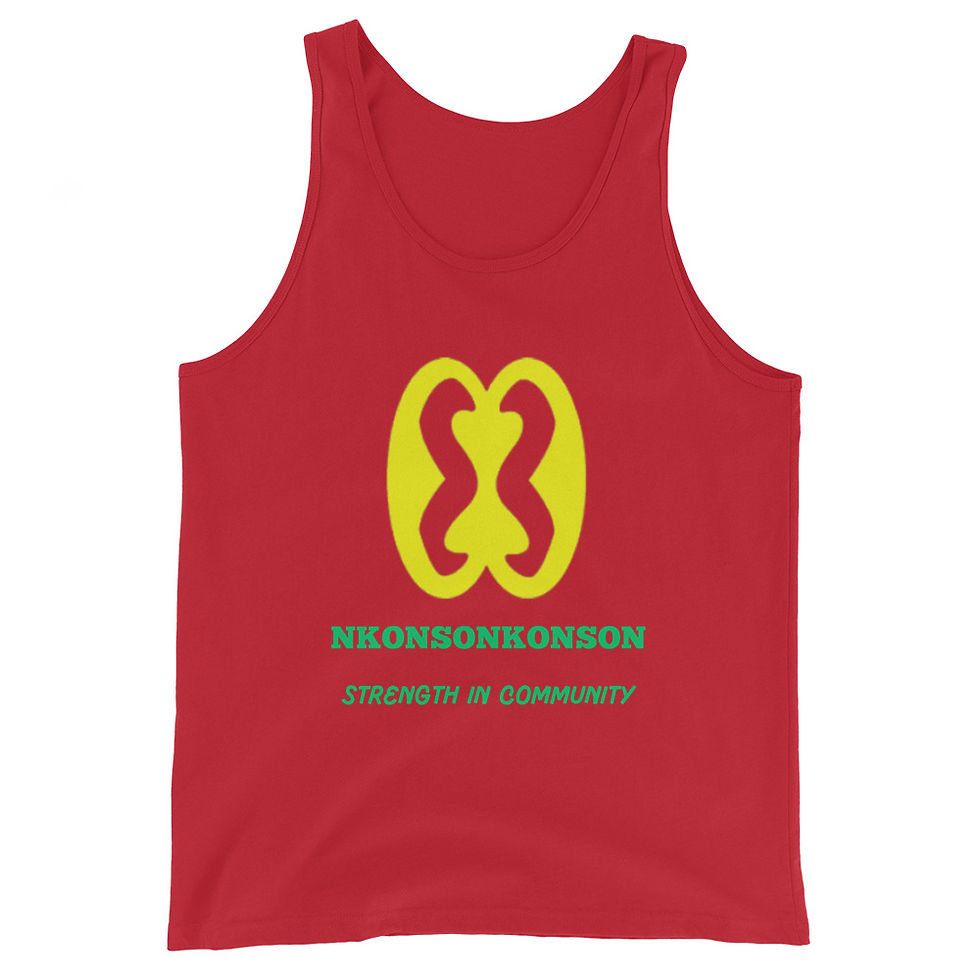 Thumbnail: NKONSONKONSON Men's Tank Top - Yellow