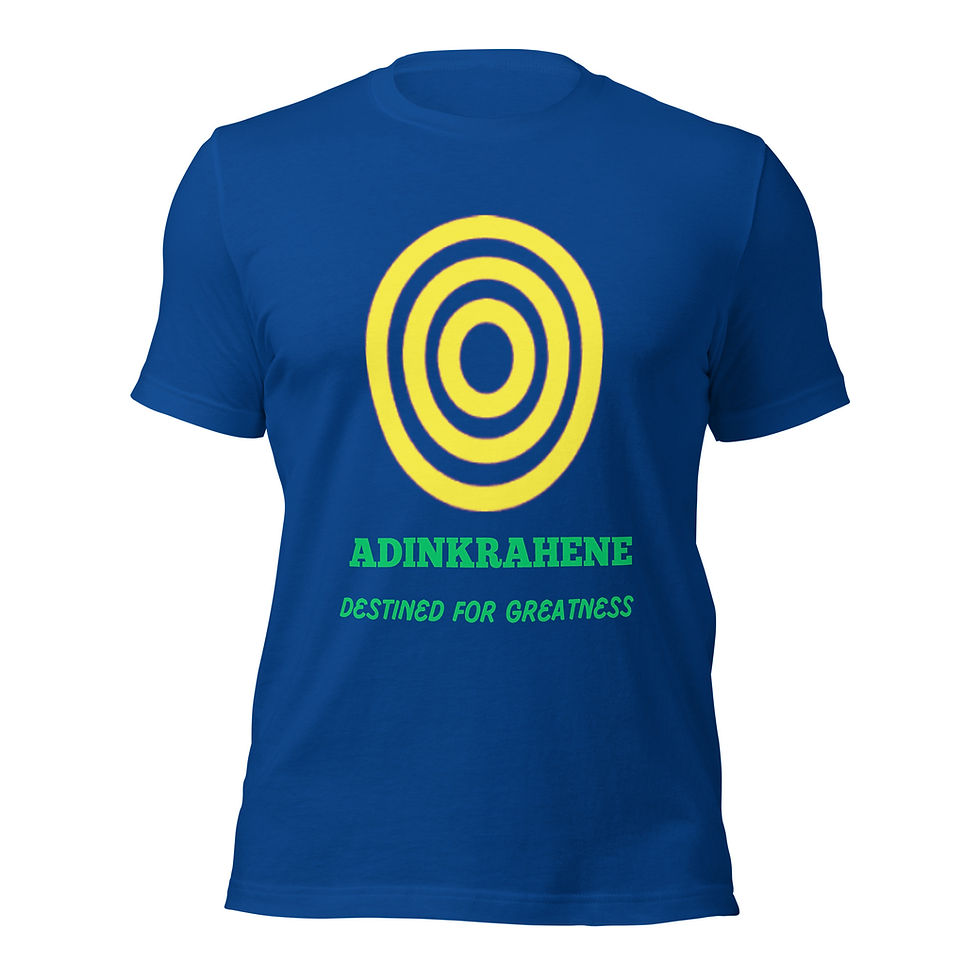 Thumbnail: ADINKRAHENE Women's T-shirt - Yellow