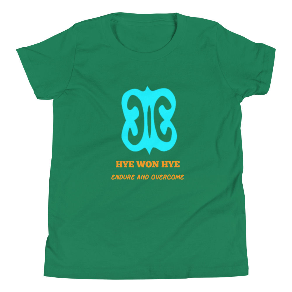 HYE WON HYE Kids Short Sleeve T-Shirt - Aqua