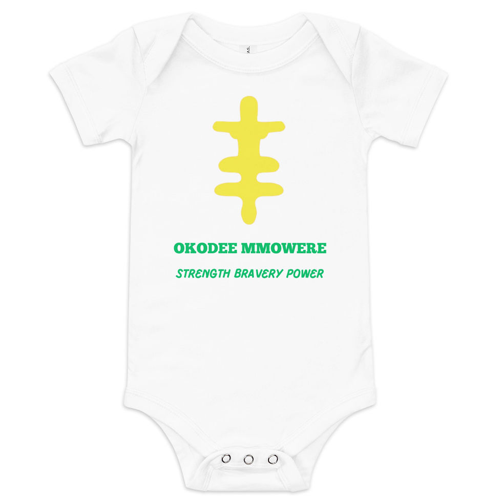 Thumbnail: OKODEE MMOWERE Baby Short Sleeve Onesie - Yellow