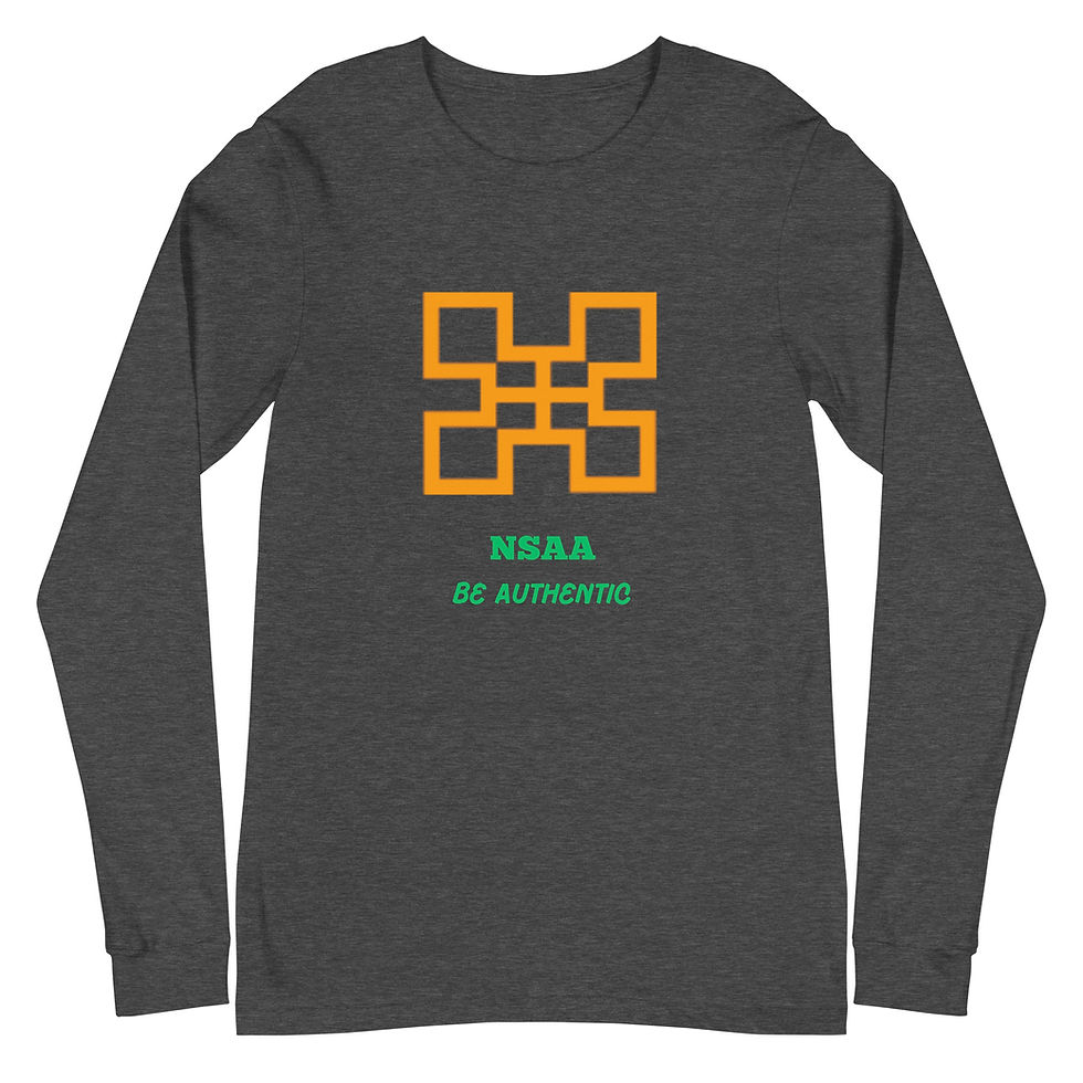 Thumbnail: NSAA Women's Long Sleeve Tee - Orange