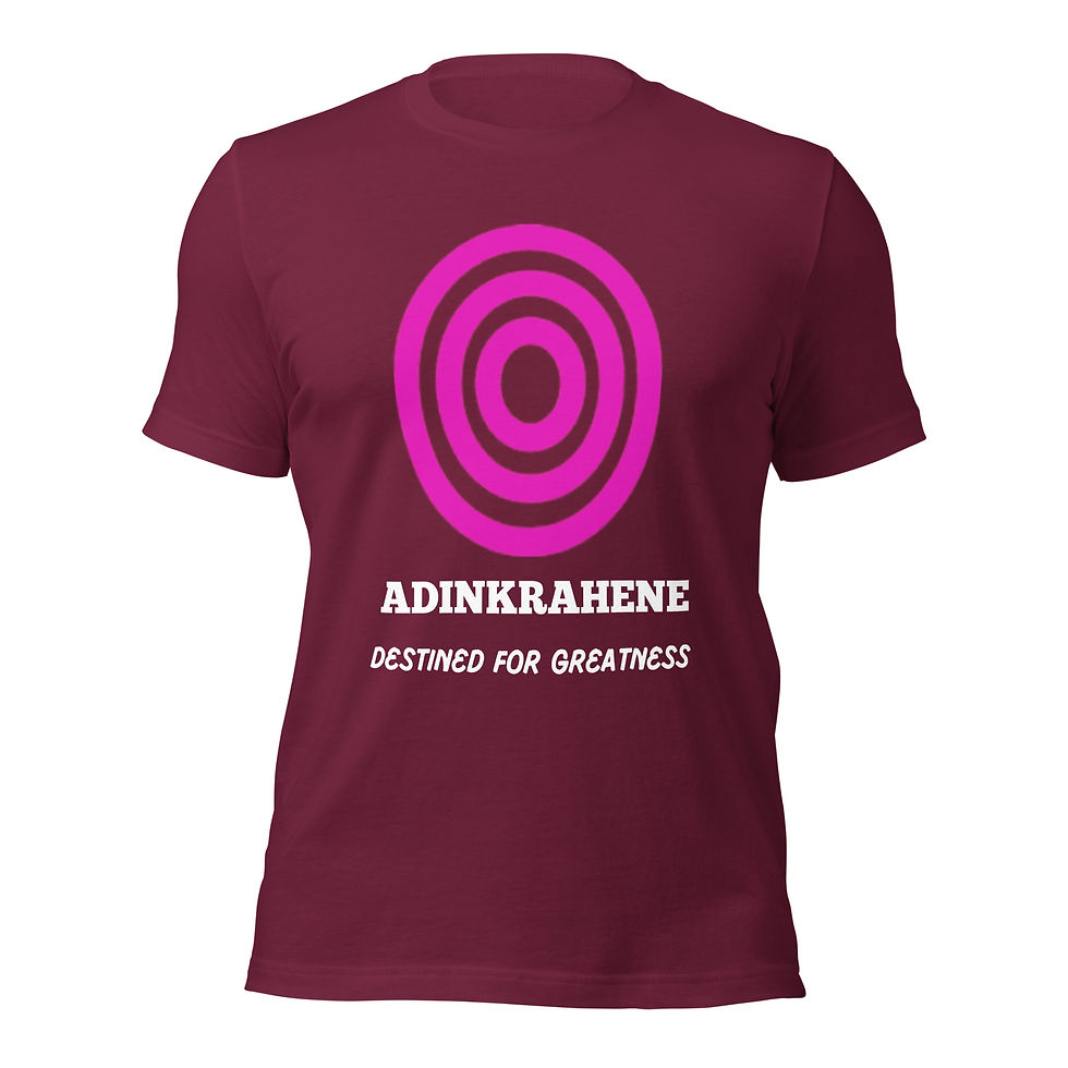 Thumbnail: ADINKRAHENE Women's T-shirt - Hot Pink
