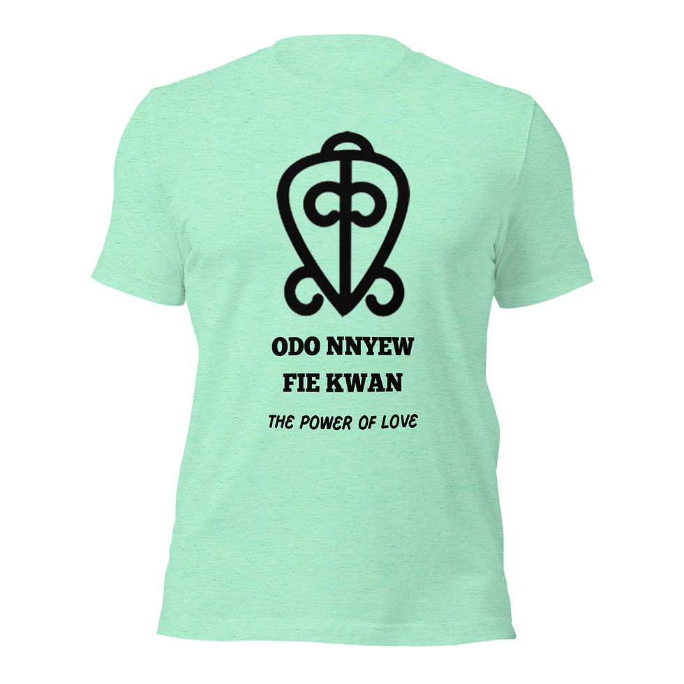 Thumbnail: ODO NNYEW FIE KWAN Men's T-shirt - Black