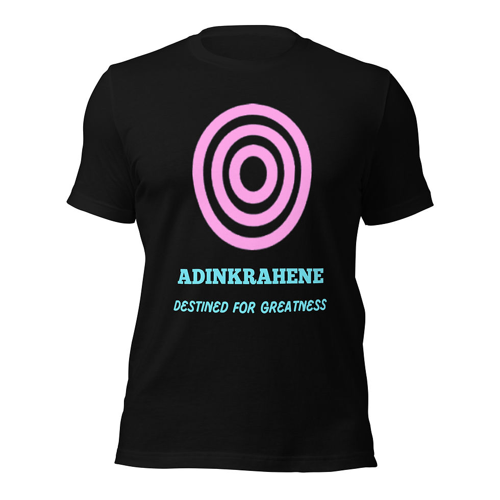Thumbnail: ADINKRAHENE Men's T-shirt - Rose