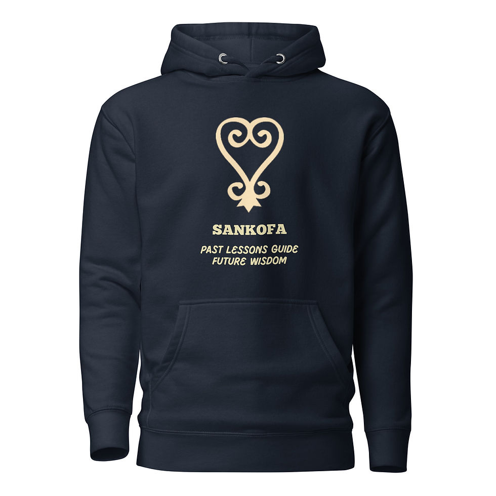 Thumbnail: SANKOFA Women's Hoodie - Tan
