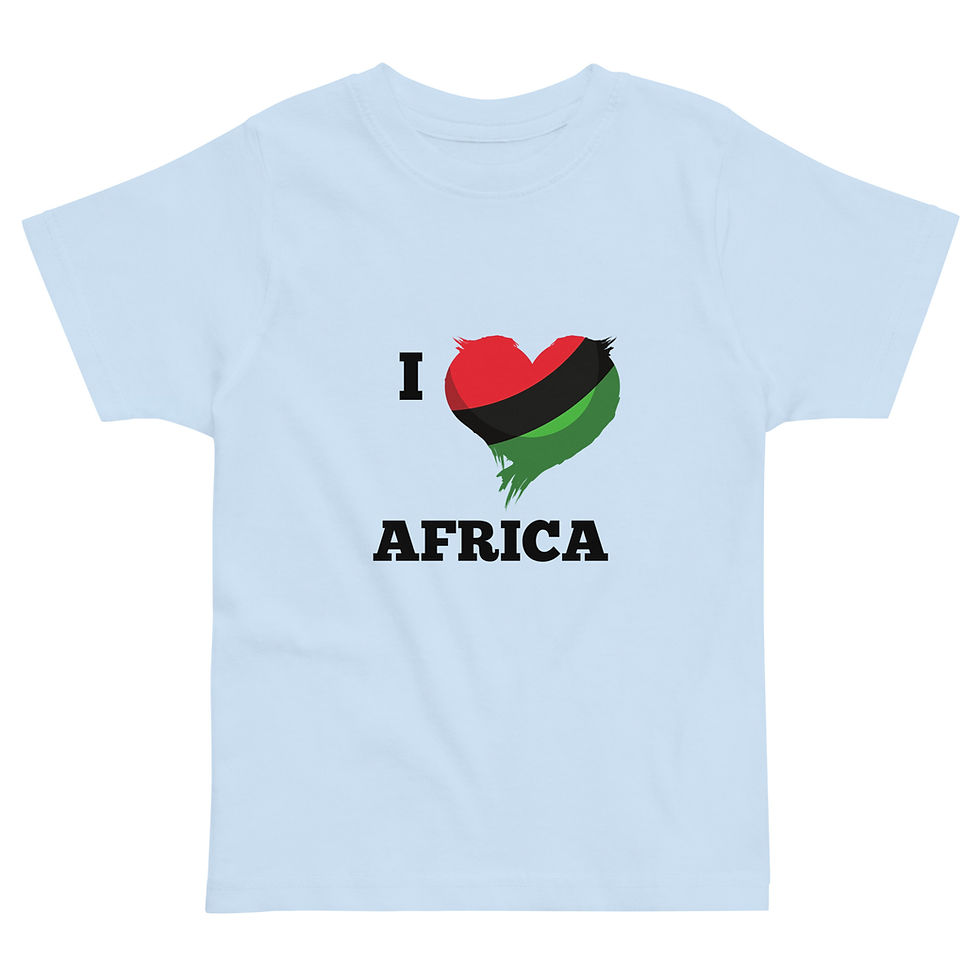 Thumbnail: I Heart Africa Toddler Jersey Tee