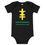 Thumbnail: OKODEE MMOWERE Baby Short Sleeve Onesie - Yellow