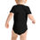 Thumbnail: MPUANNUM Baby Short Sleeve Onesie - Black
