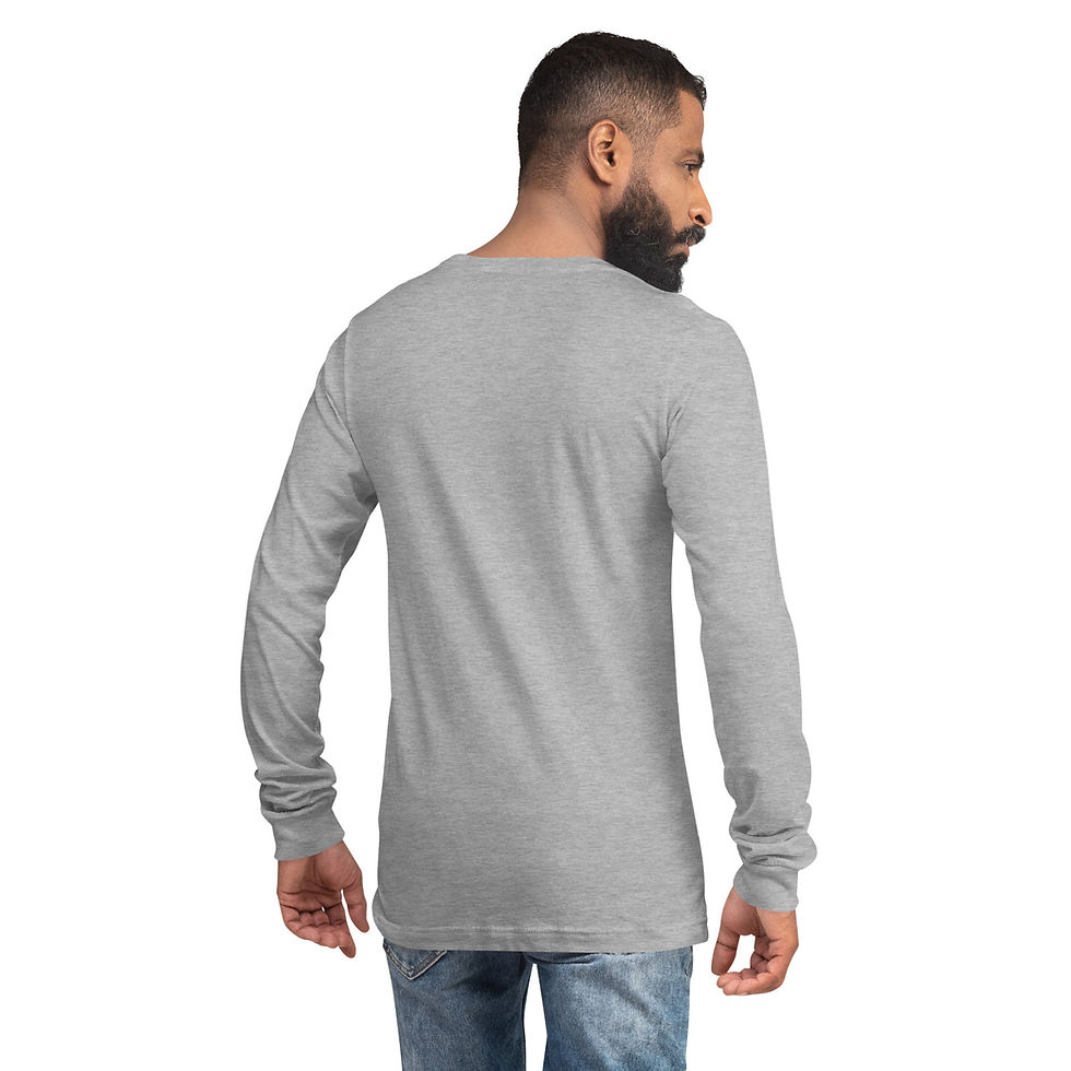 Thumbnail: ODO NNYEW FIE KWAN Men's Long Sleeve Tee - Purple