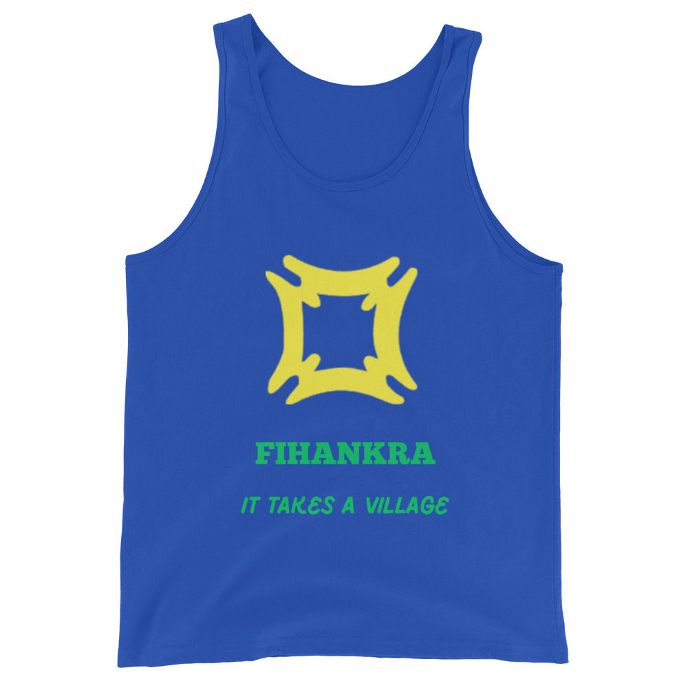 FIHANKRA Men's Tank Top - Yellow