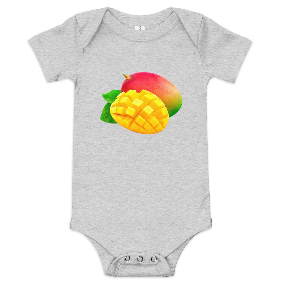 Thumbnail: Mango Baby Short Sleeve Onesie