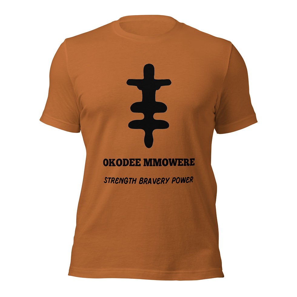 Thumbnail: OKODEE MMOWERE Men's T-shirt - Black